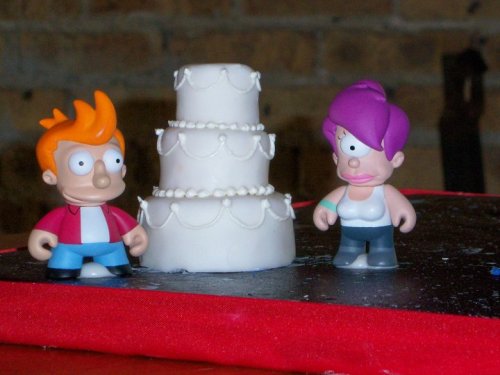 Fry and Leela