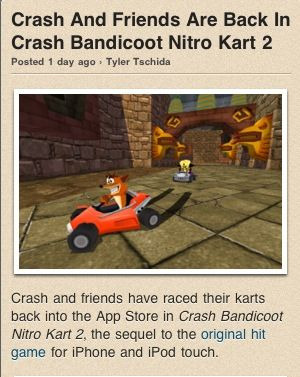 I kinda want to buy this, but mostly it makes me think of Illyria giving Drogan a puzzled look and saying “Crash… Bandicoot?”
So I’ll probably watch the Angel Season Five DVD set instead.
